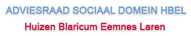 Adviesraad Sociaal Domein HBEL